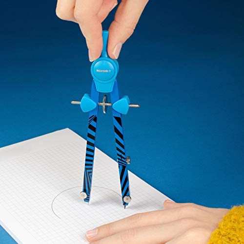 kores-grafiko-neon-metall-zirkel-mit-stift-adapter-und-mine-im-etui image 5