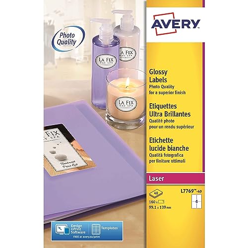 avery-zweckform-l7767-40-hochglanz-etiketten-210x297-mm-wei-40-blatt image 6