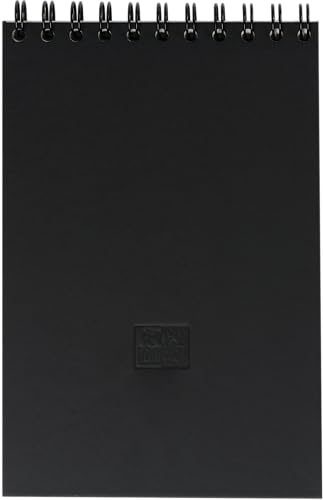 oxford-skizzenbuch-a5-hardcover-doppelspiral-100g-schwarz-50-blatt-5er-pack image 7