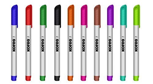 kores-k-marker-fine-whiteboard-marker-set-6-farben-d-nne-spitze image 8