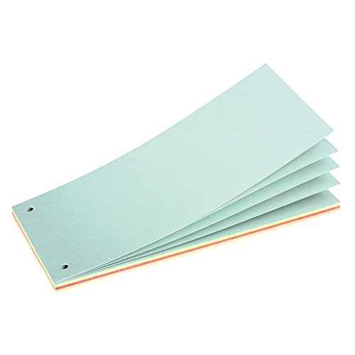 herlitz-trennstreifenblock-10-5-x-24-cm-farbig-sortiert-40-blatt-gelocht image 2