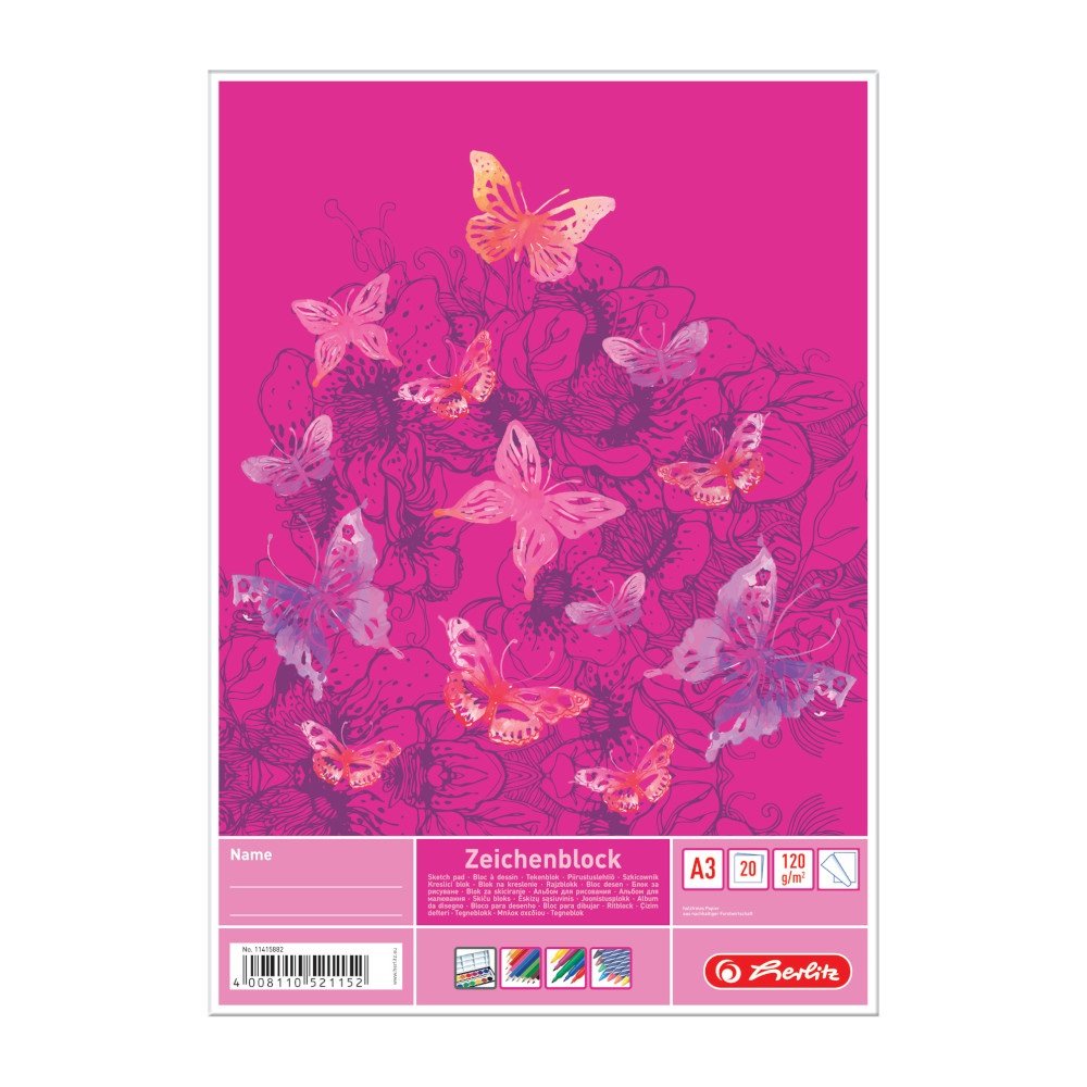 herlitz-zeichenblock-a3-25-blatt-5er-pack-4-sortierte-motive-wei image 3