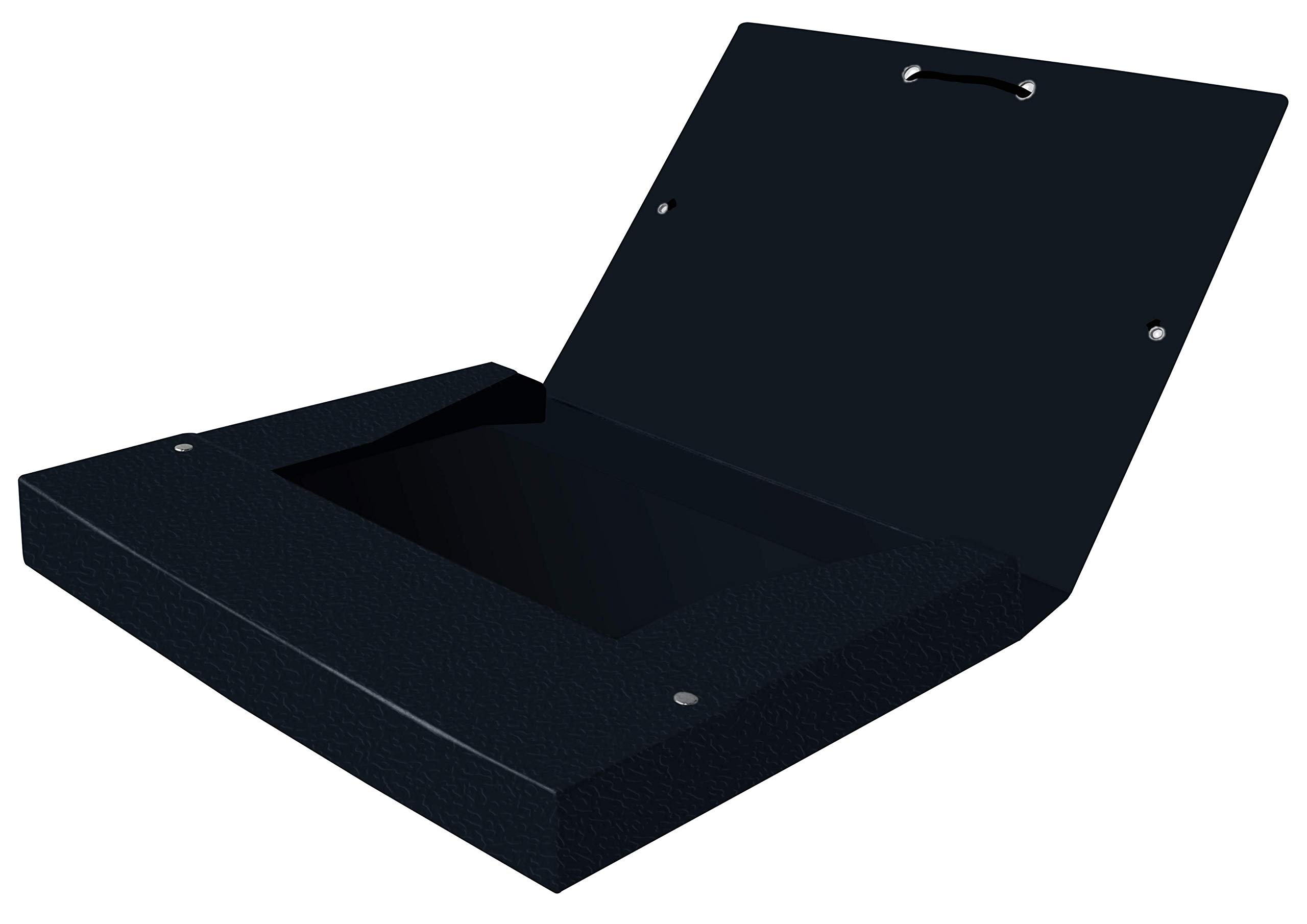 oxford-eurofolio-sammelbox-a4-600g-karton-25mm-schwarz image 2