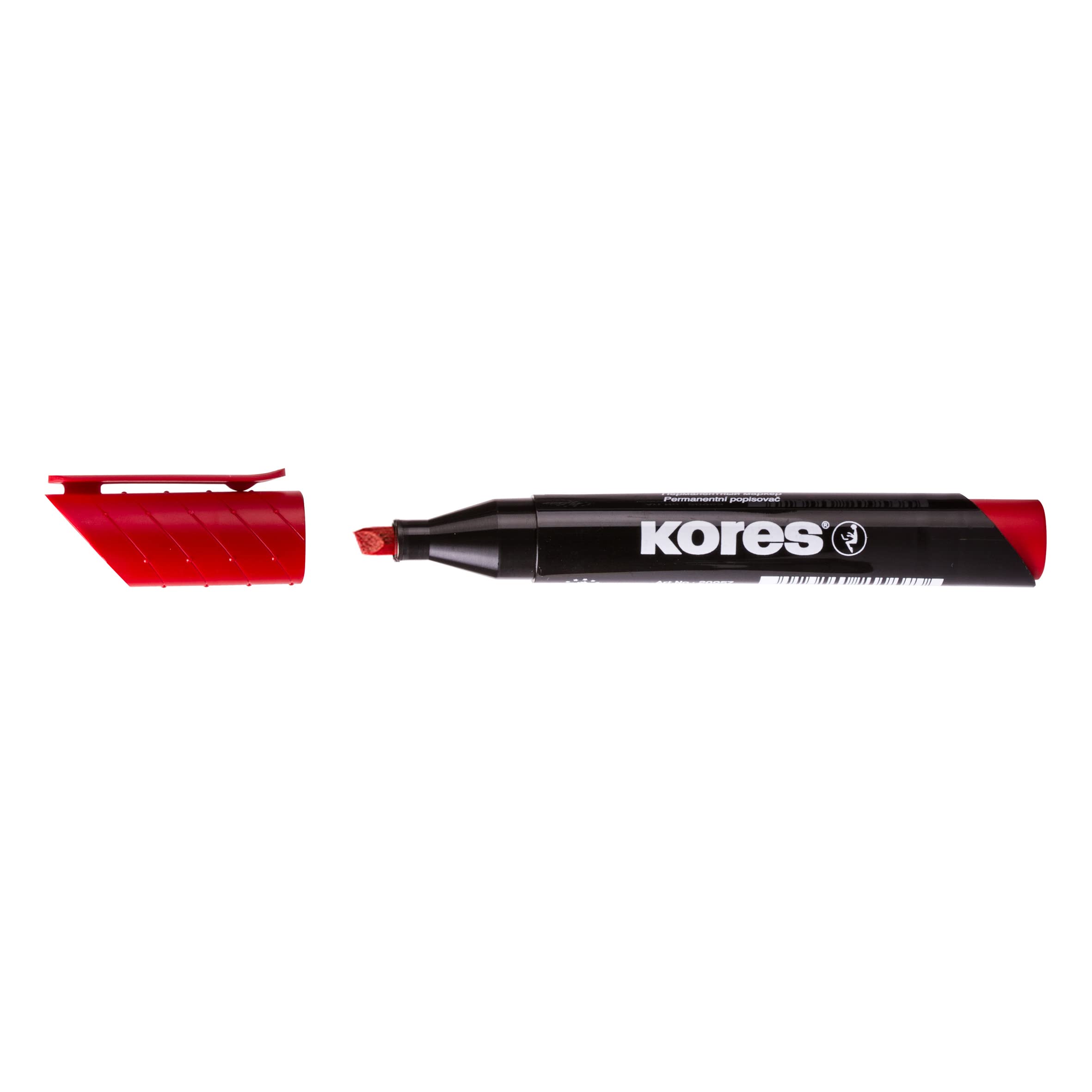 kores-k-marker-xp2-permanentmarker-rot-keilspitze-12er-pack image 2