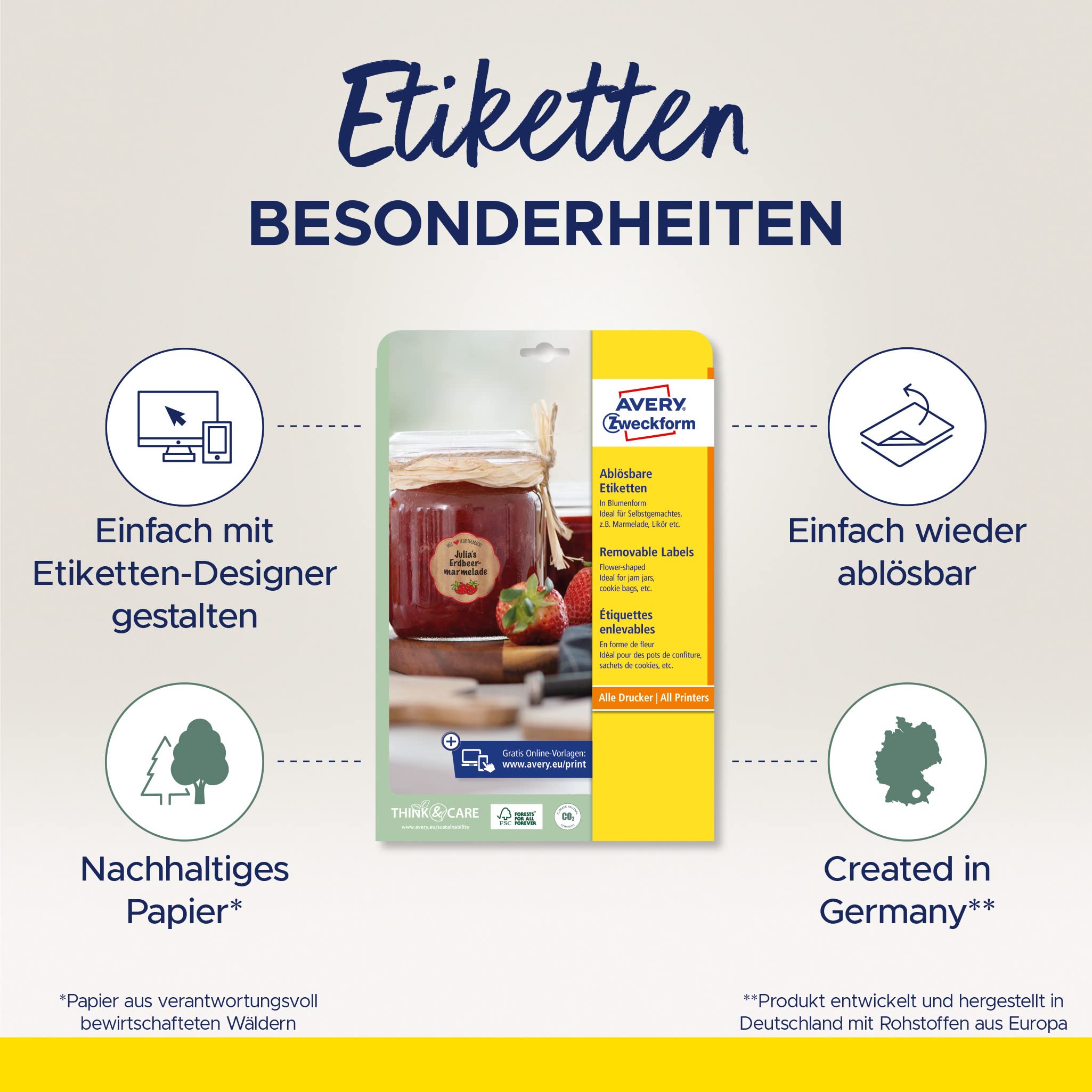 avery-zweckform-5085-marmeladenetiketten-blumenform-60x59-5-mm-120-abl-sbare-auf image 2