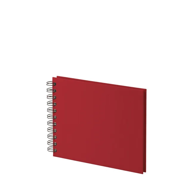 r-ssler-s-o-h-o-spiral-fotoalbum-blanko-19-5x14-5cm-40-seiten-rot image 1