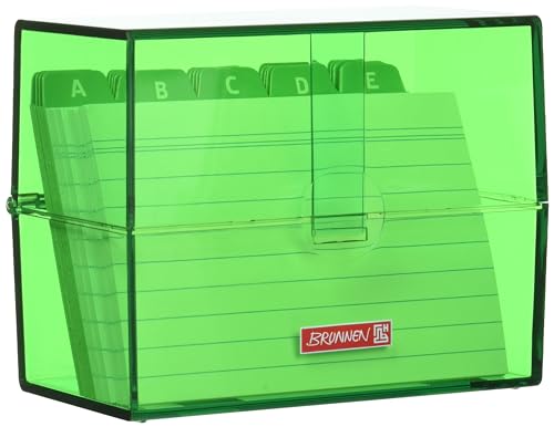 brunnen-colour-code-karteikasten-a7-12-x-9-5-x-6-5-cm-polystyrol-kiwi image 6