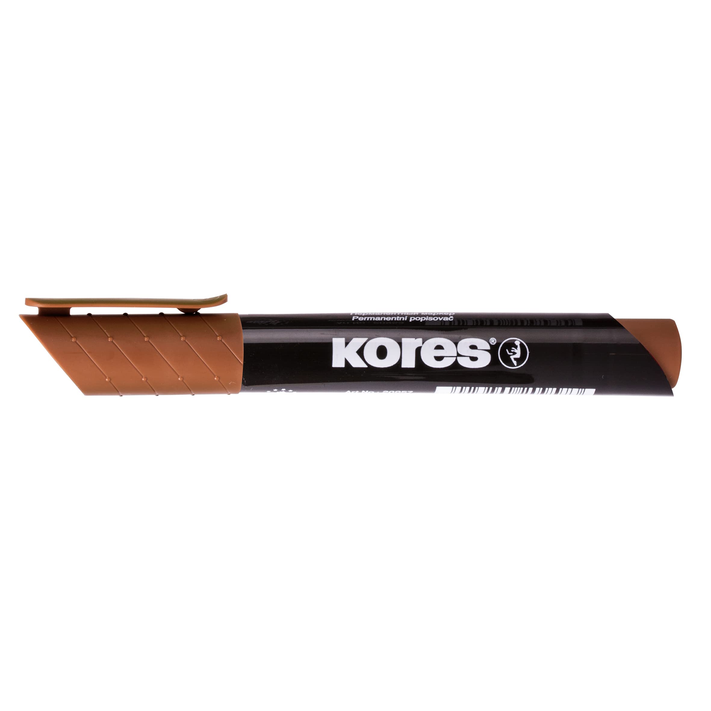 kores-k-marker-xp2-permanentmarker-keilspitze-braun-12-st-ck image 1