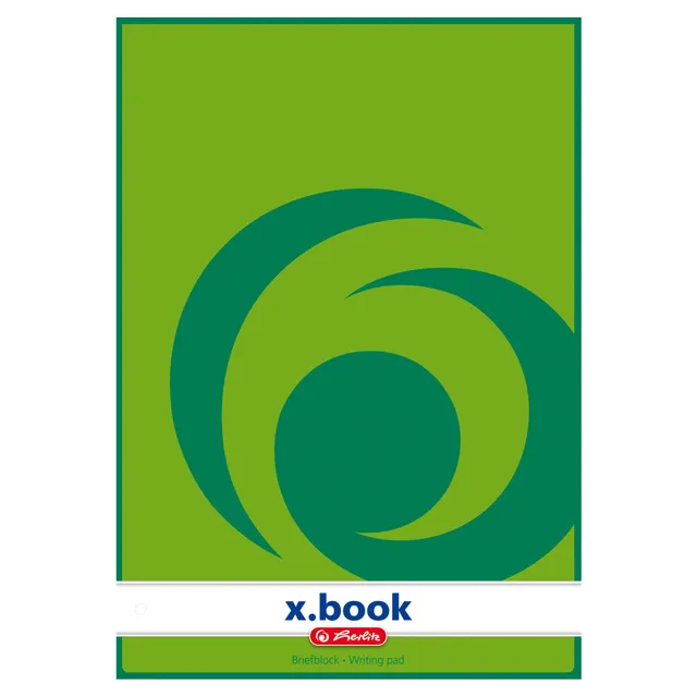 herlitz-x-book-briefblock-a4-blanko-100-blatt-ungelocht-5-st-ck image 1
