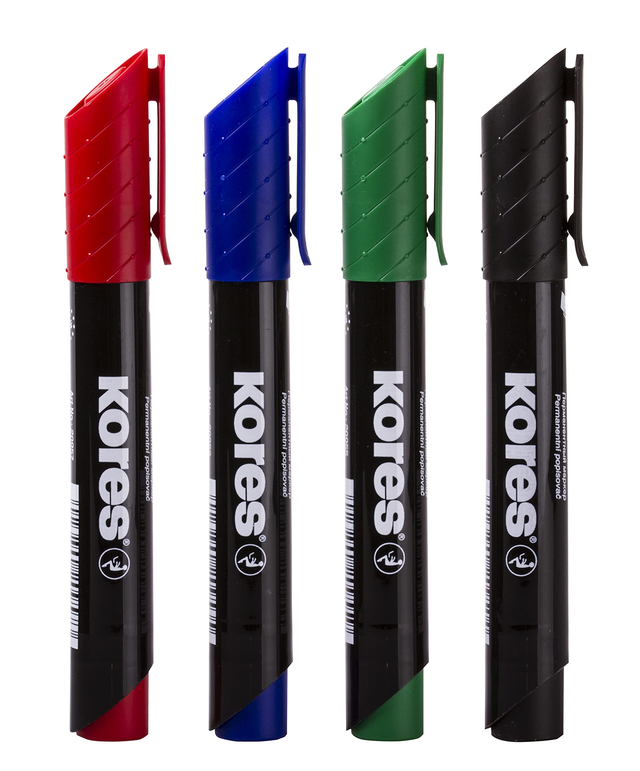 kores-k-marker-xp1-permanent-marker-rundspitze-4-farben image 2