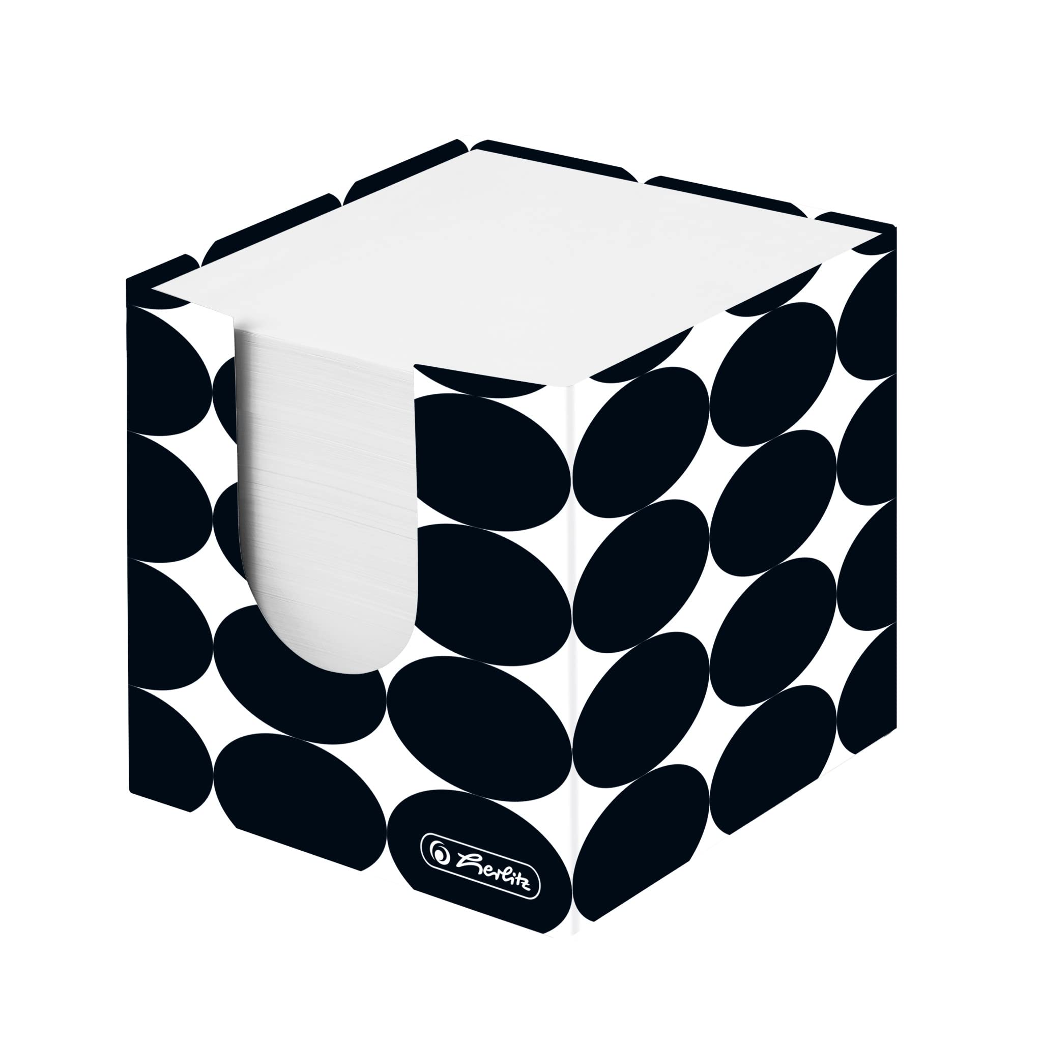 herlitz-zettelkasten-just-black-9x9x9cm-wei-blanko-700-blatt image 1