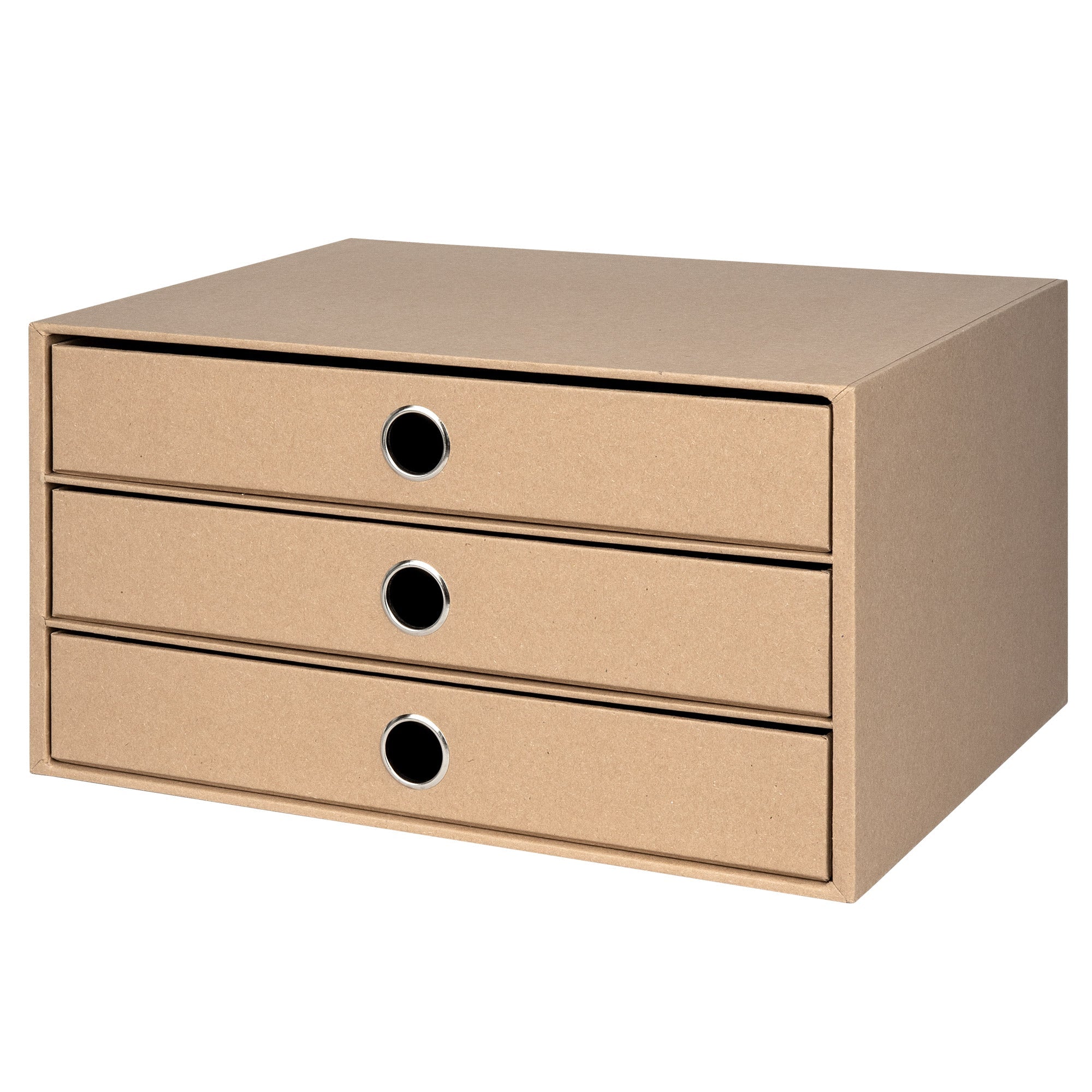 r-ssler-s-o-h-o-schubladenbox-a4-querformat-3-f-cher-kraft image 1