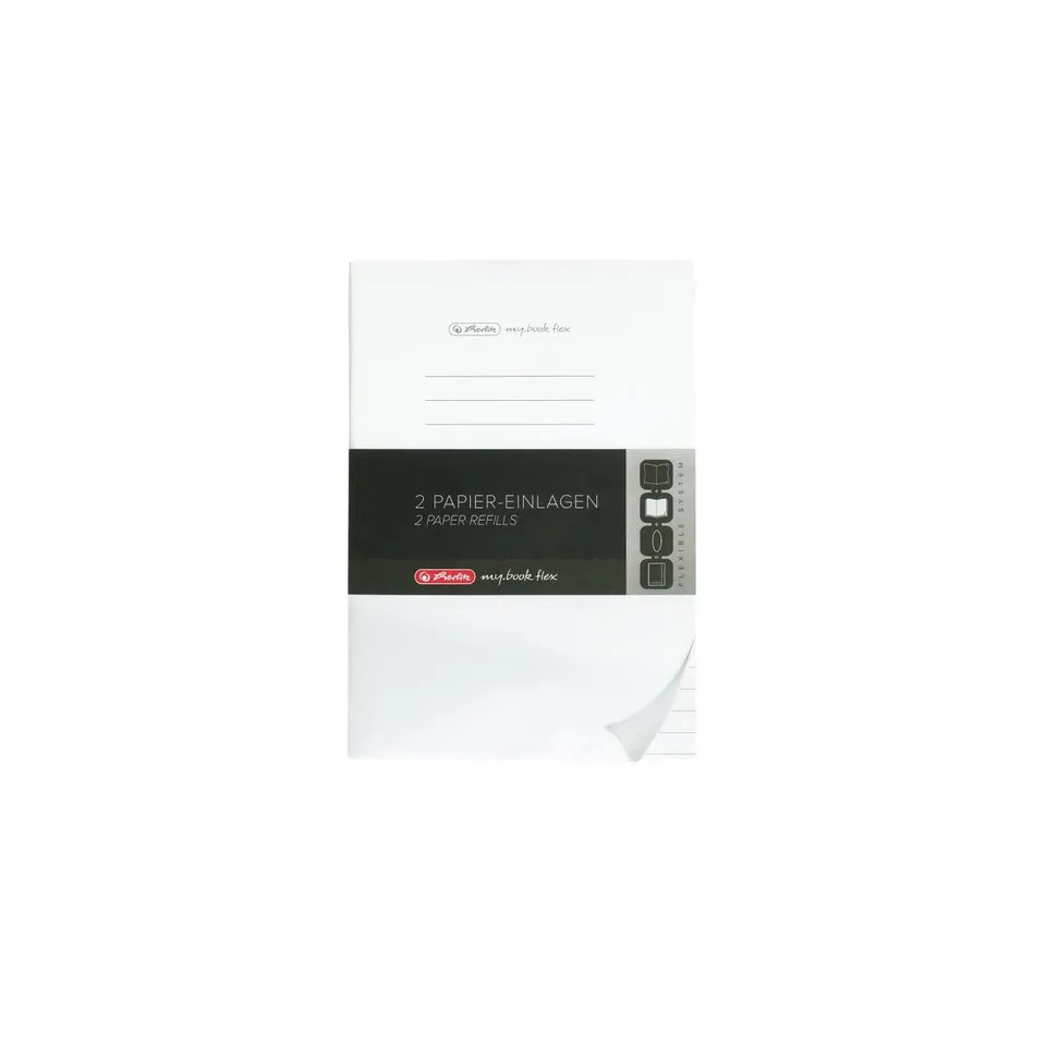 herlitz-refill-f-r-notizheft-flex-a5-liniert-2-x-40-blatt image 1