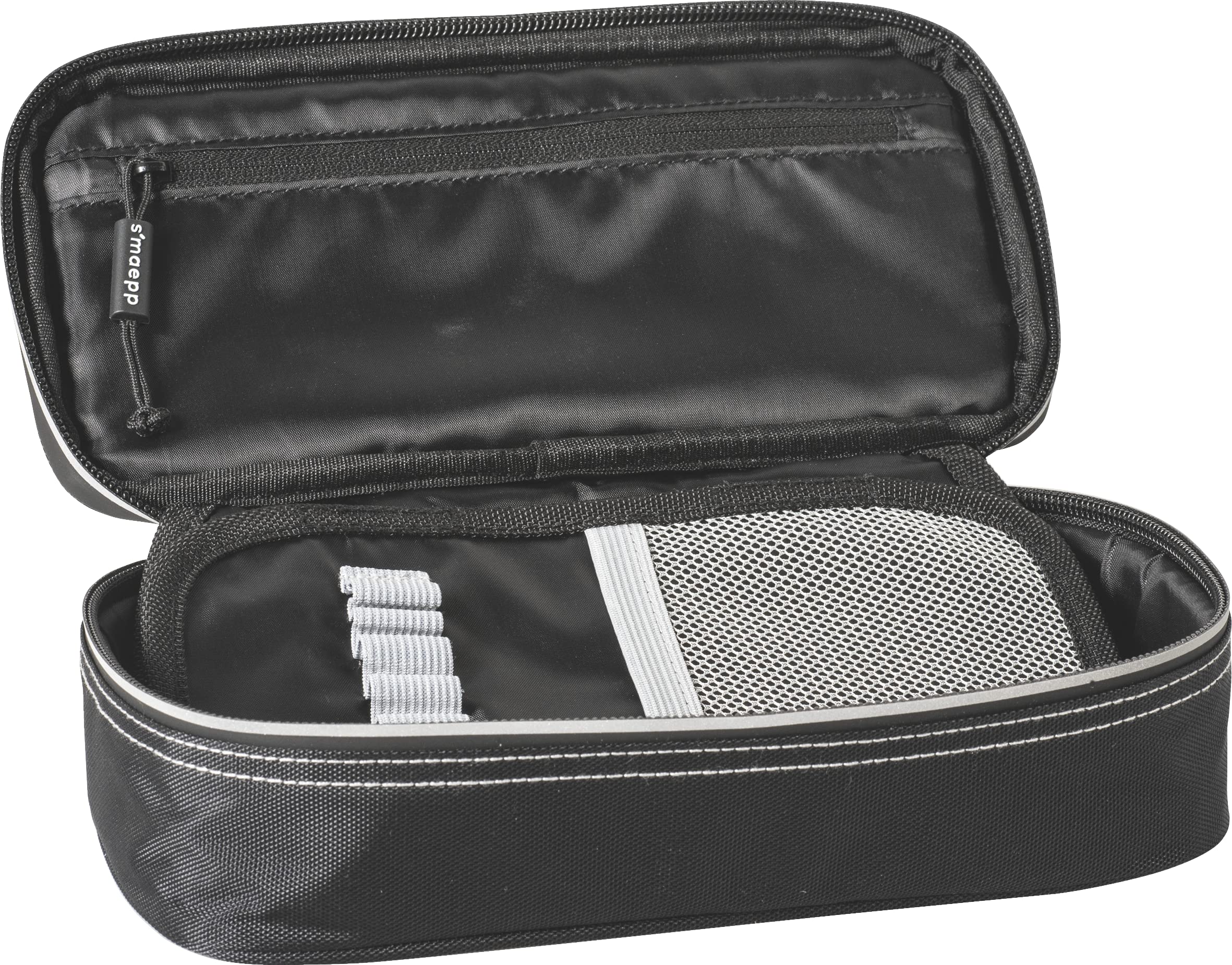 brunnen-schlamperm-ppchen-s-maepp-xl-deep-dive-dunkelgrau-hardcase-etui-aus-neop image 2