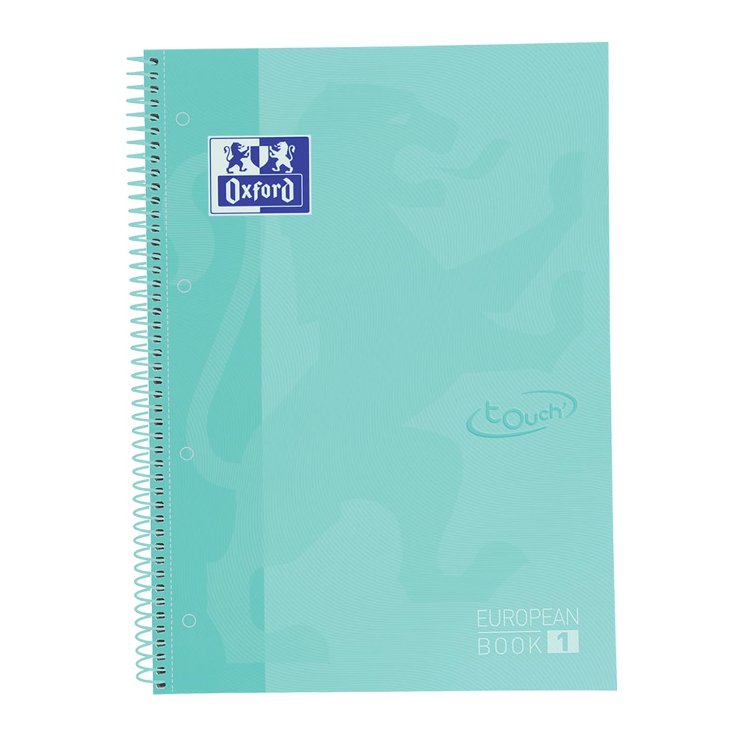 oxford-european-book-1-touch-a4-kariert-160-seiten-hardcover-pastell-mint image 1