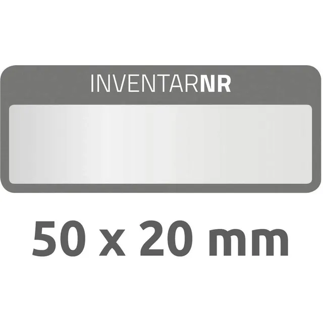 avery-zweckform-6905-inventaretiketten-50x20-mm-silber-schwarz-50-st-ck image 1