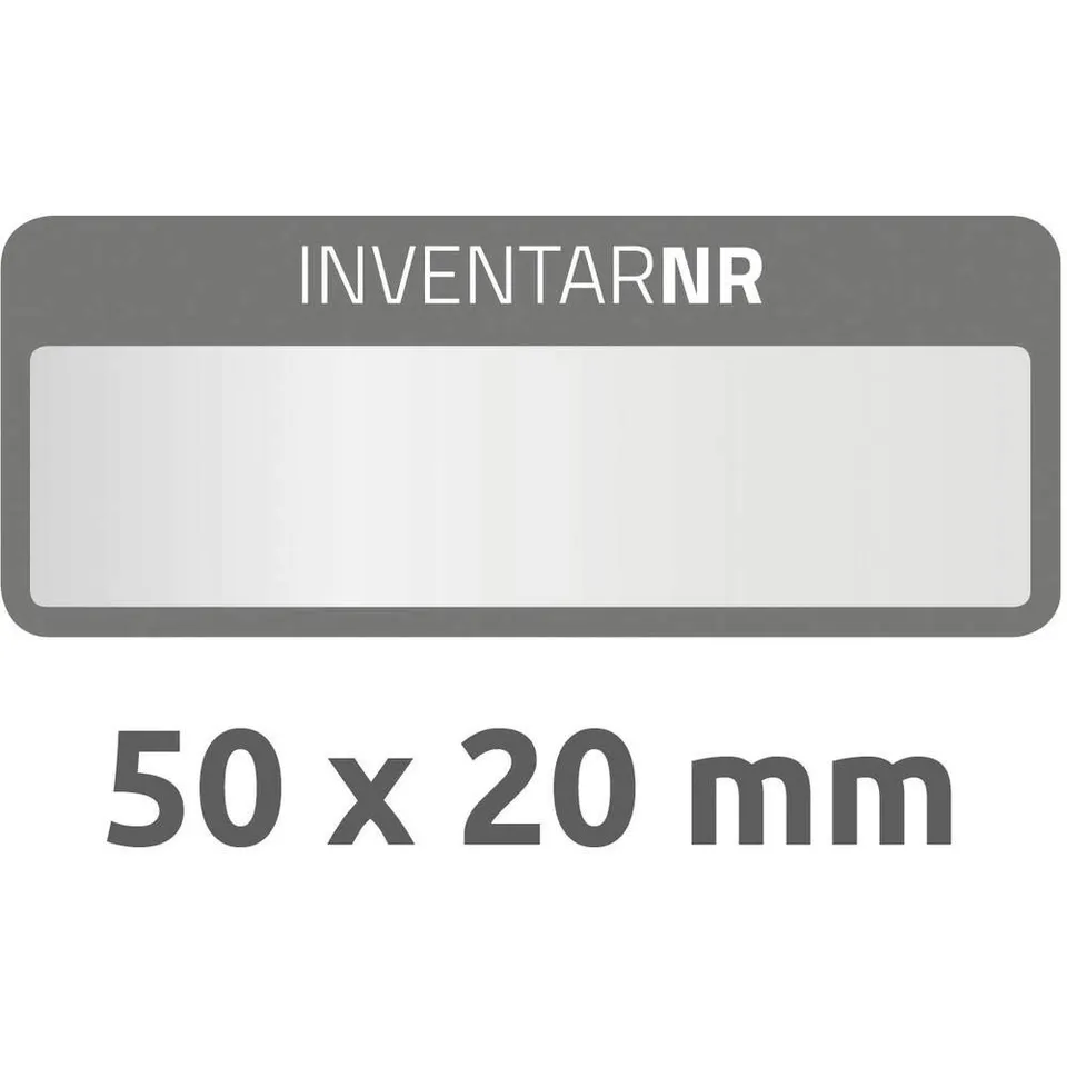 avery-zweckform-6905-inventaretiketten-50x20-mm-silber-schwarz-50-st-ck image 1