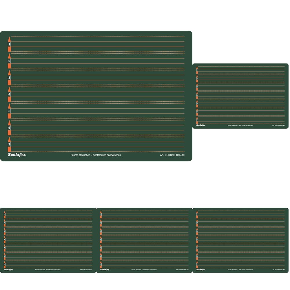 brunnen-scolaflex-schreibtafel-a0-beidseitig-gr-n-lineatur-und-kariert image 4
