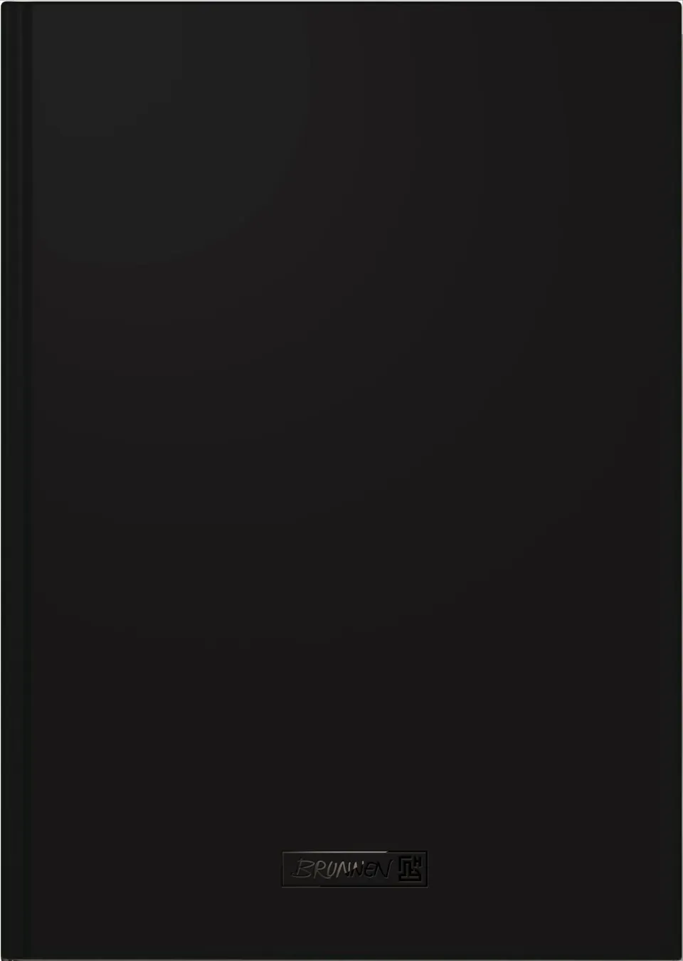 brunnen-notizbuch-premium-colour-line-a5-punktiert-96-blatt-onyx image 1