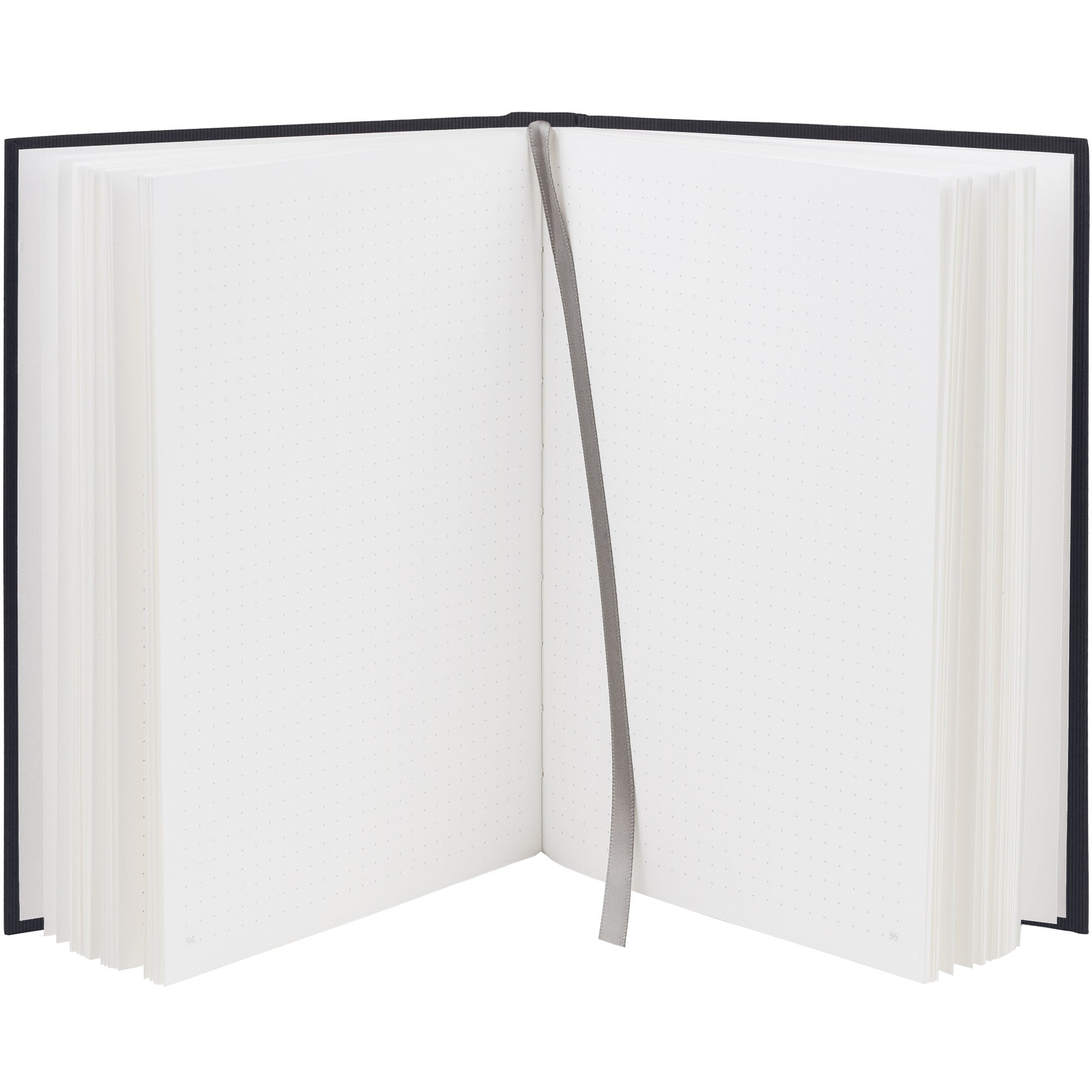 r-ssler-s-o-h-o-notizbuch-a5-hardcover-dotted-grid-schwarz-mit-leseb-ndchen image 2