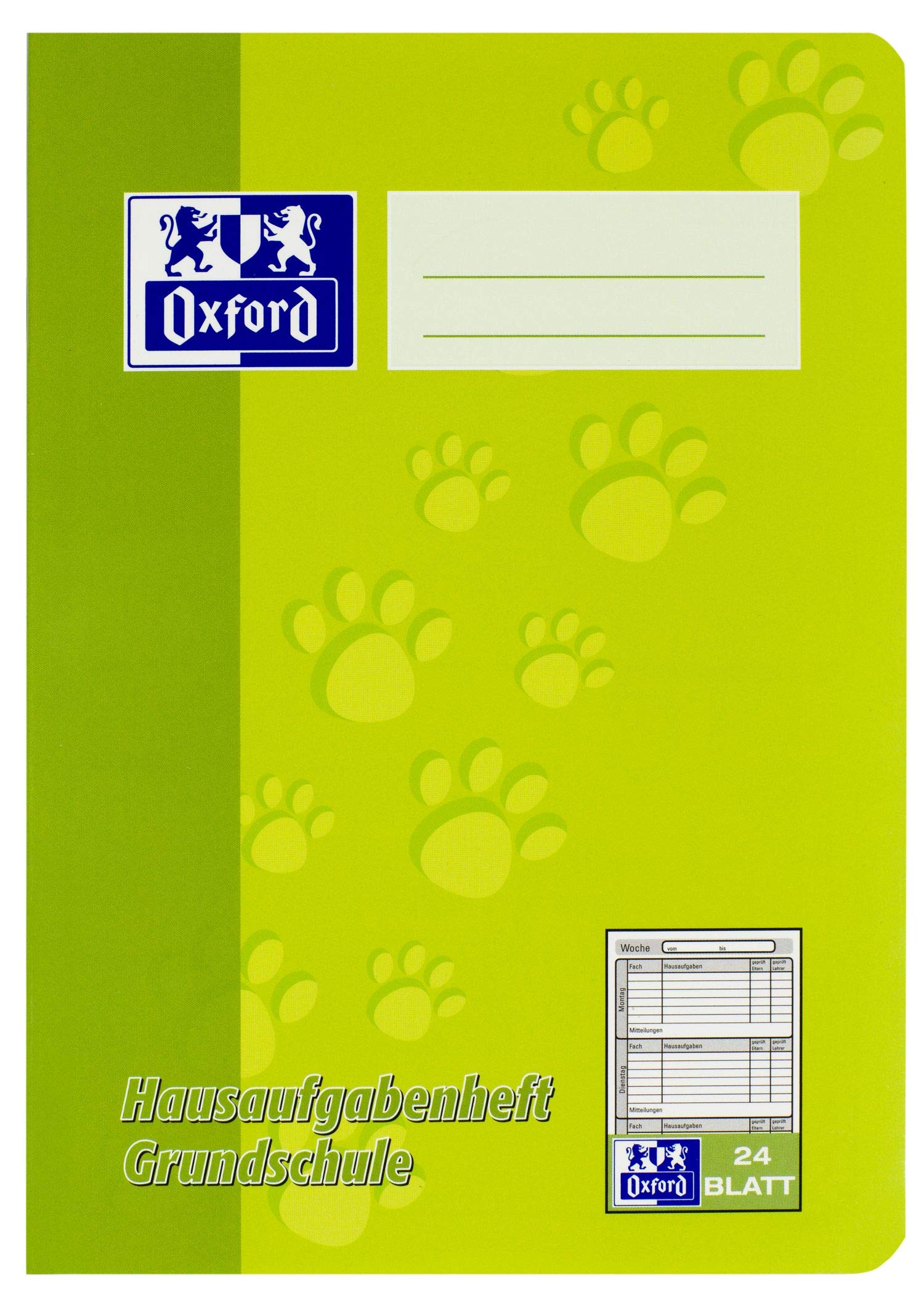 oxford-hausaufgabenheft-a5-grundschule-10-x-24-blatt-gr-n-blau image 1