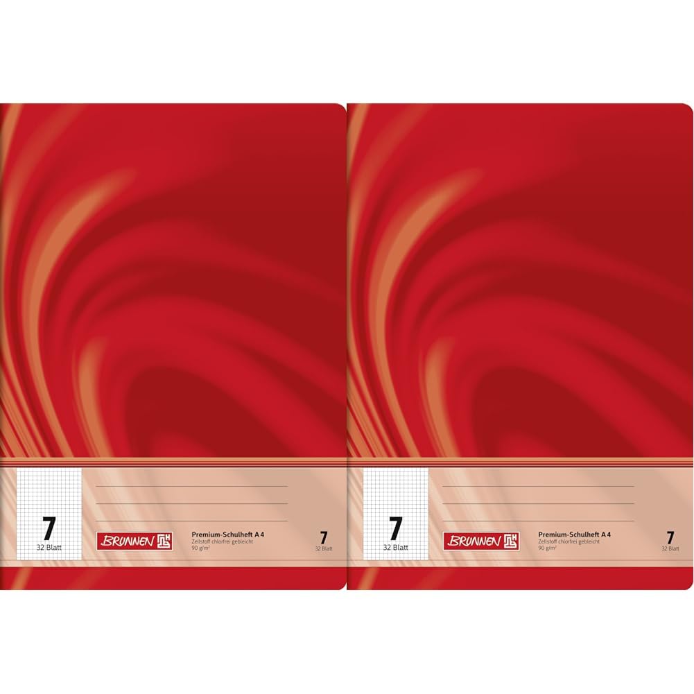 brunnen-premium-schulheft-104440702-din-a4-lineatur-7-kariert-32-blatt image 4