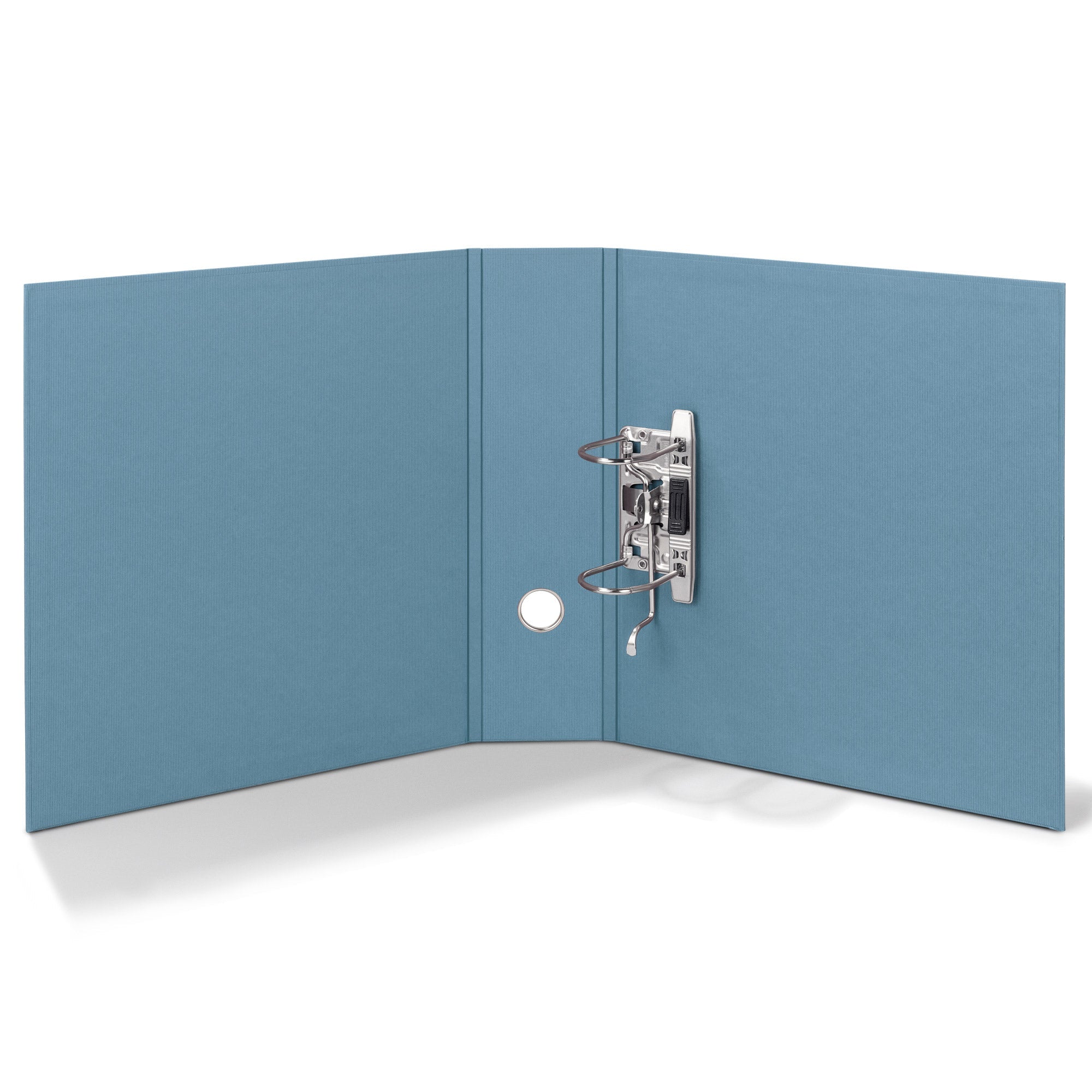 r-ssler-s-o-h-o-ordner-breit-a4-8-5cm-denim-blau-mit-rippenpr-gung image 2