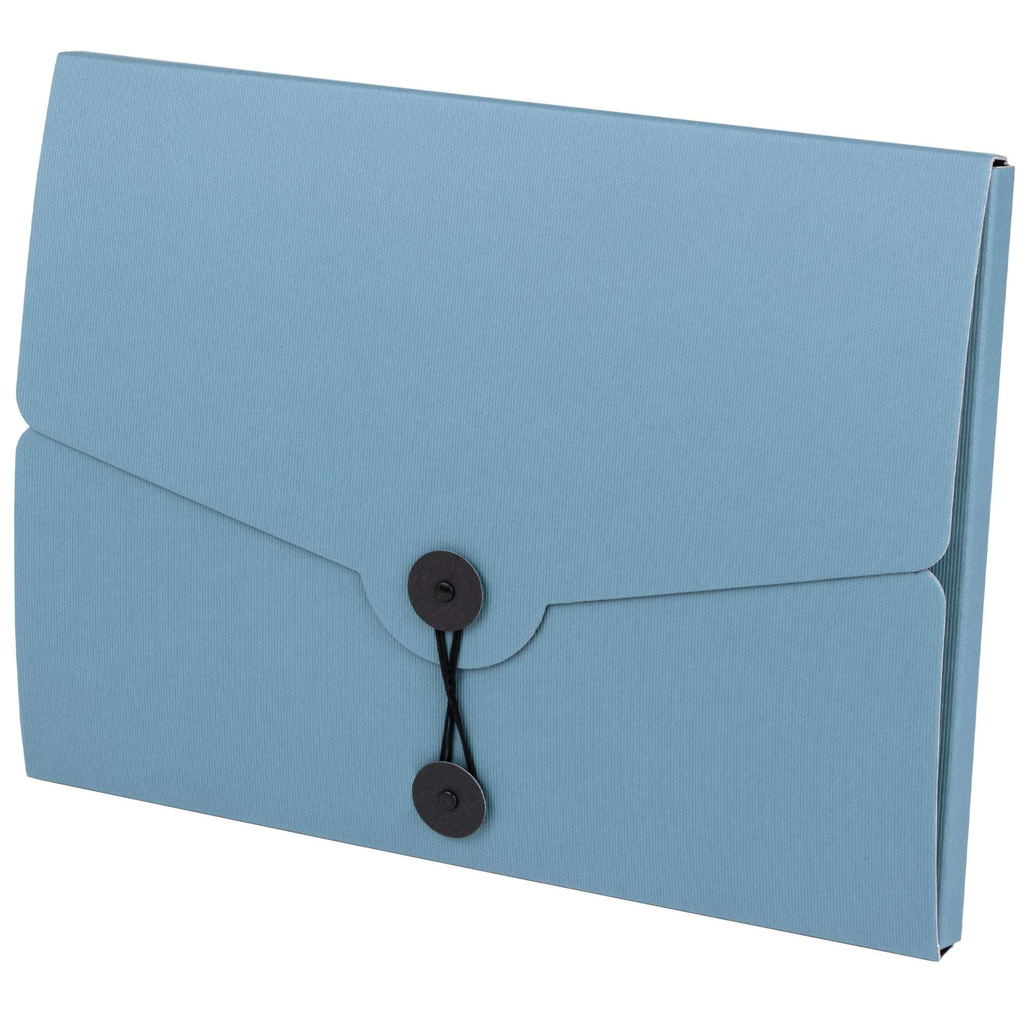 r-ssler-s-o-h-o-sammelmappe-a4-jurismappe-mit-gummizug-denim-blau image 1