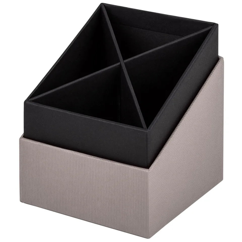 r-ssler-s-o-h-o-stiftek-cher-8-6x10x8-6-cm-4-f-cher-taupe image 1