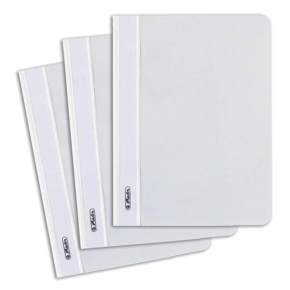 herlitz-schnellhefter-a5-kunststoff-wei-10-st-ck image 1