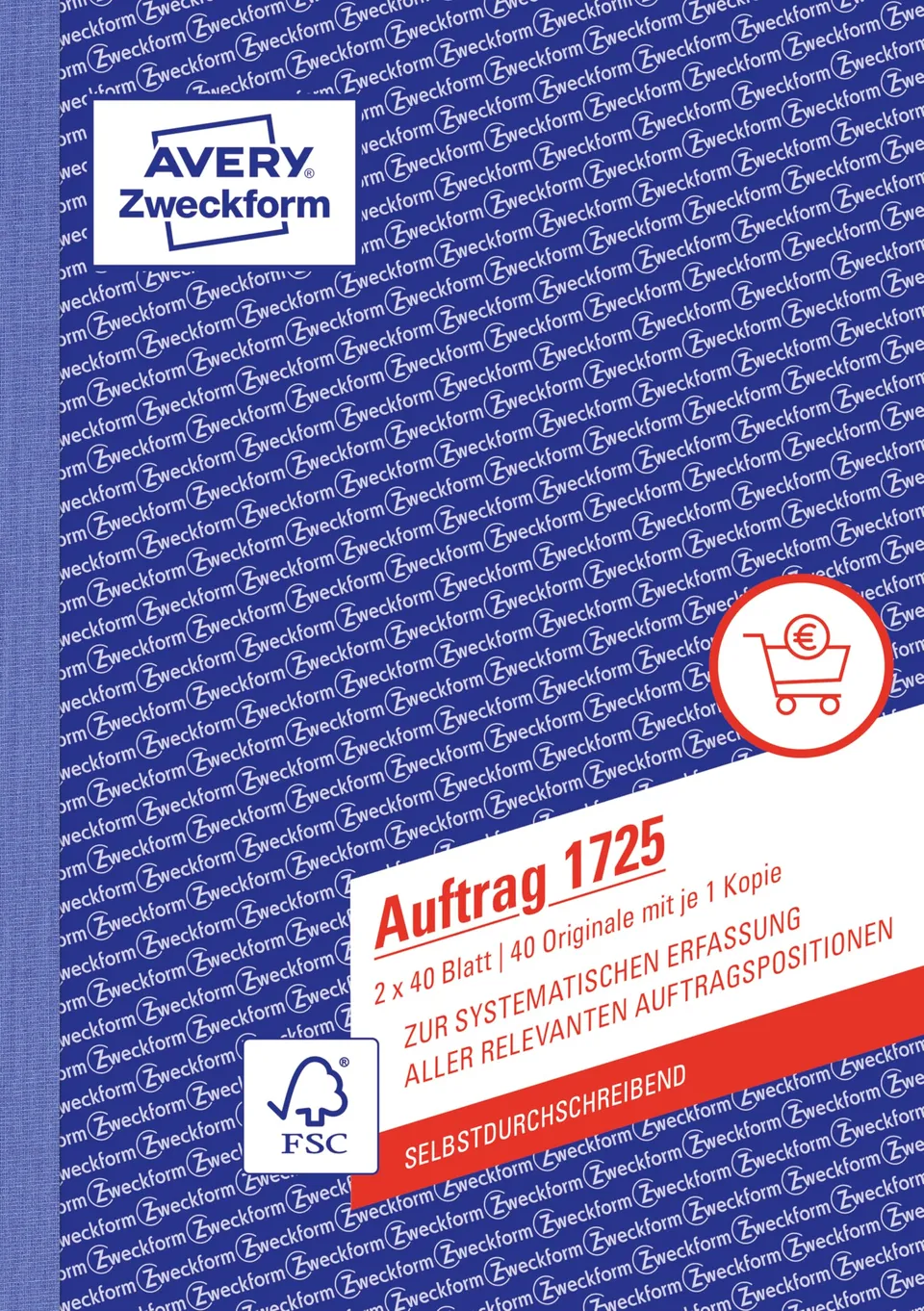 avery-zweckform-1725-auftragsformular-a5-2x40-blatt-selbstdurchschreibend-wei-ge image 1