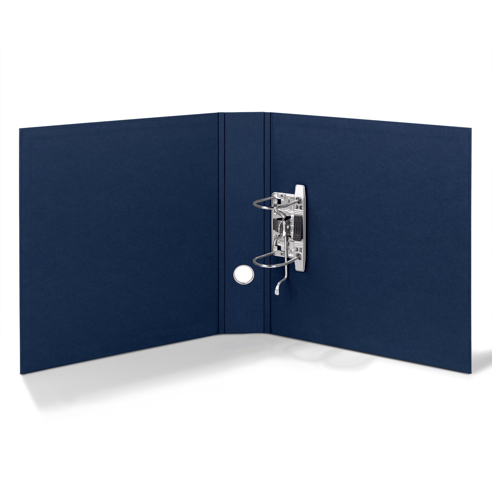 r-ssler-s-o-h-o-ordner-schmal-a4-5-cm-navy-blau-mit-rippenpr-gung image 2
