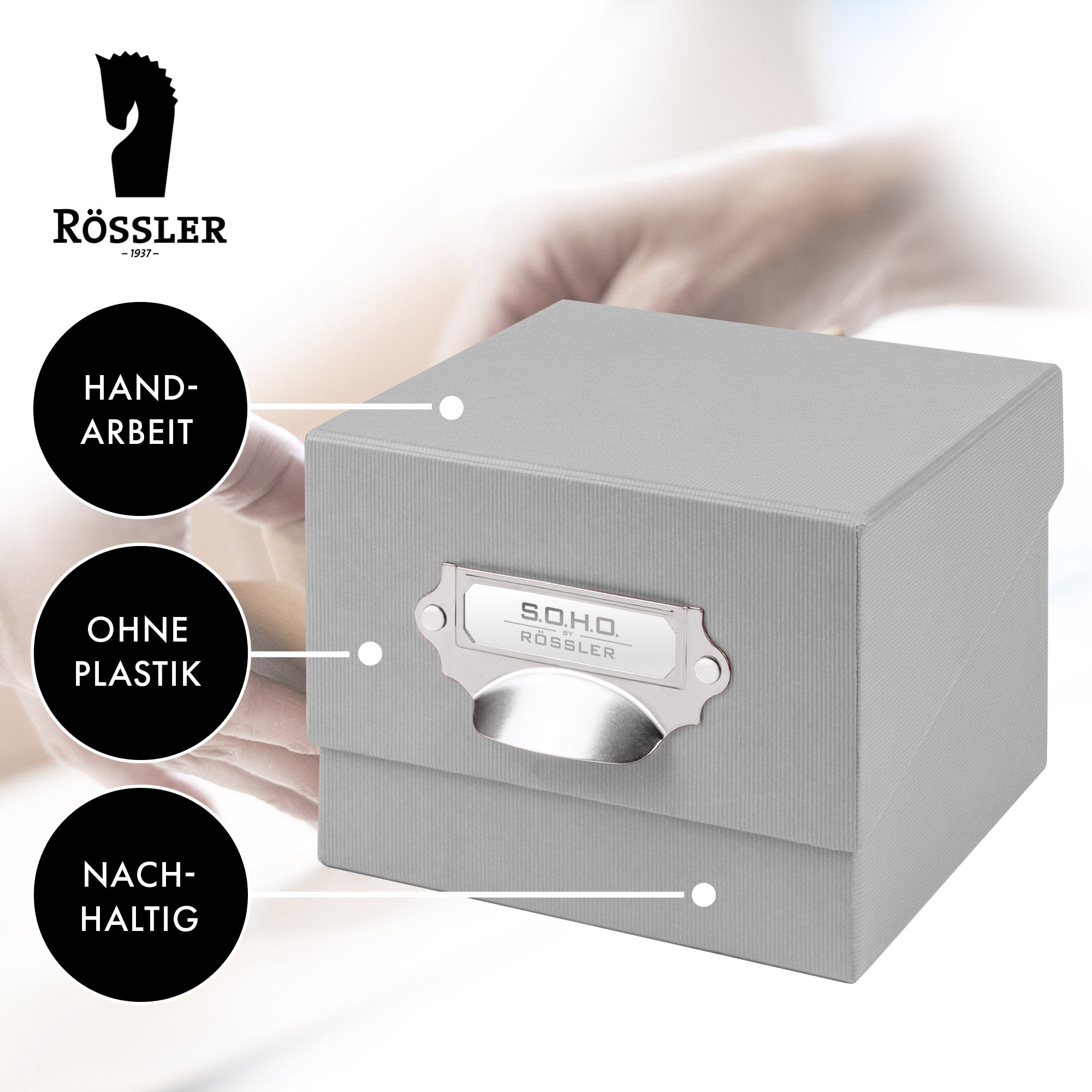 r-ssler-s-o-h-o-box-f-r-fotos-karteikarten-a6-16-7x12-5cm-stone-grau image 3