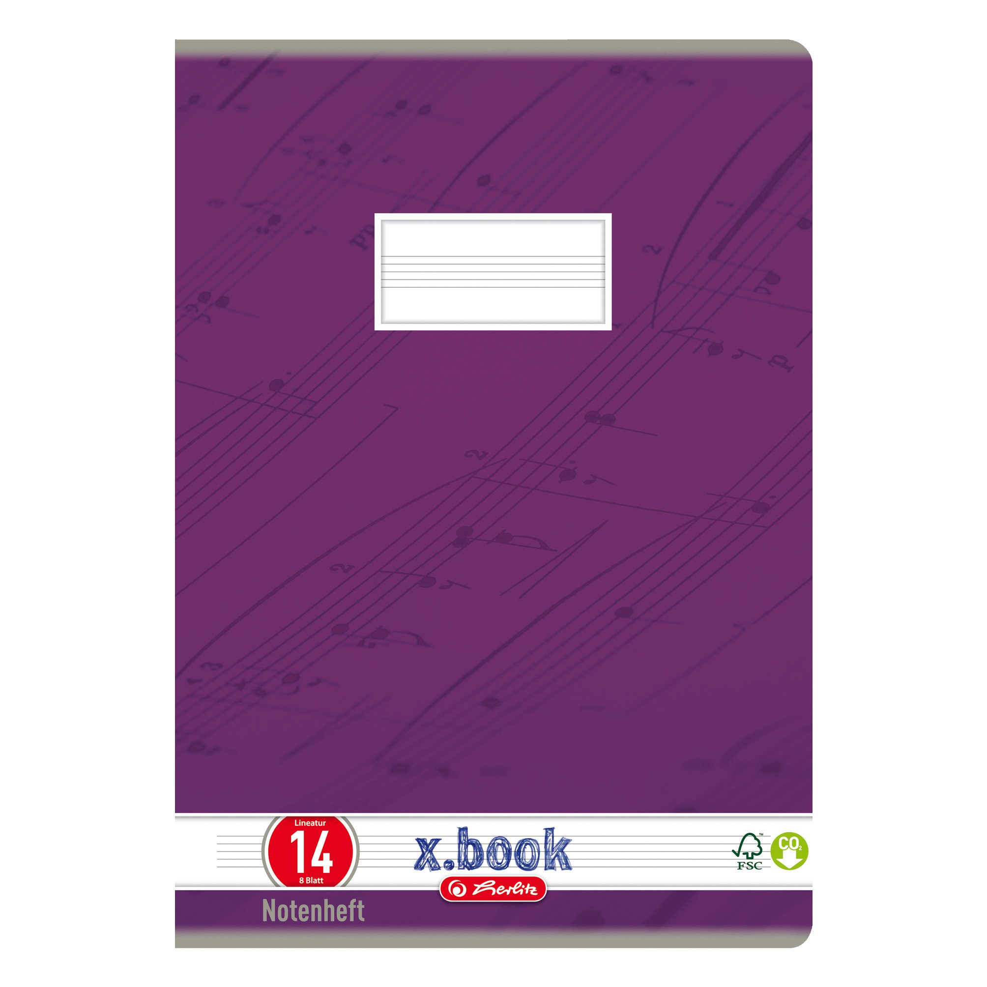 herlitz-3324407-schulheft-a4-lineatur-14-notenlinien-10er-pack image 2