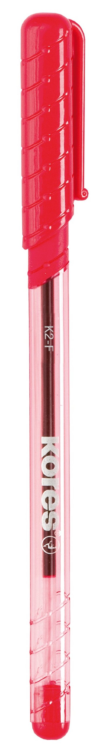kores-k-pen-k2-einweg-kugelschreiber-f-12-st-ck-blau image 3
