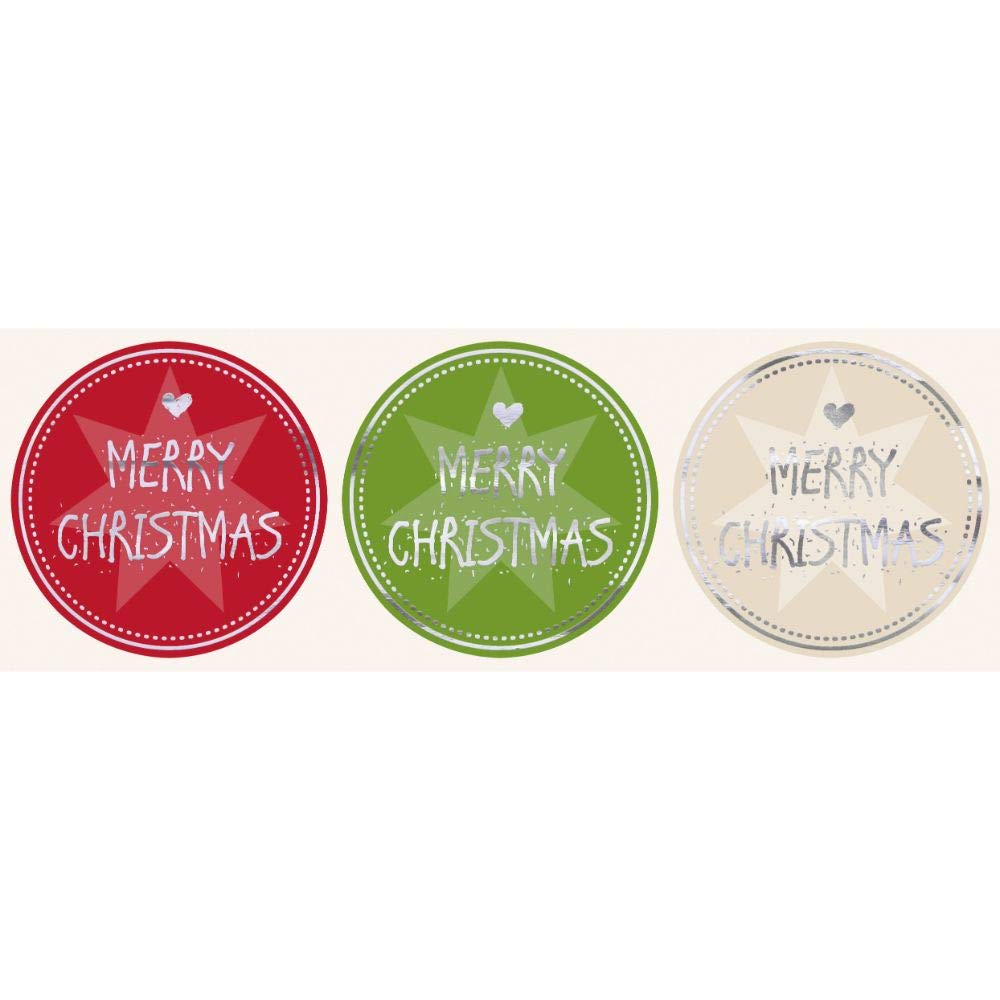 avery-zweckform-z-design-weihnachtssticker-56828-rolle-38mm-merry-christmas-50-s image 8
