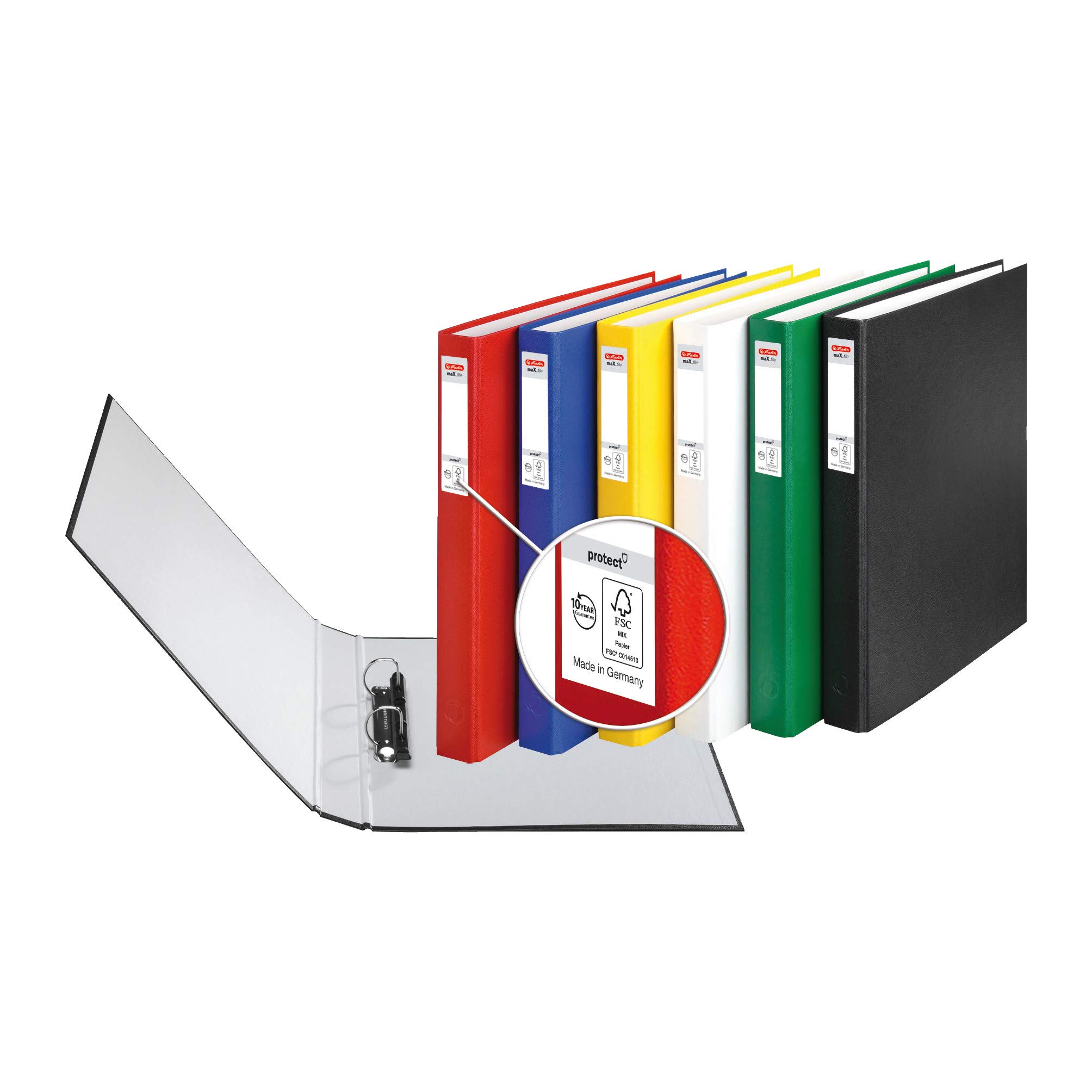 herlitz-max-file-protect-ringbuch-a4-2-ring-25mm-blau image 5