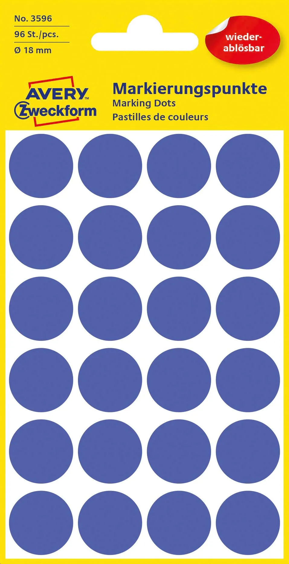 avery-zweckform-3596-markierungspunkte-18mm-blau-abl-sbar-96-st-ck image 1