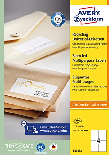avery-zweckform-lr3483-recycling-versandetiketten-105x148mm-400-etiketten image 7
