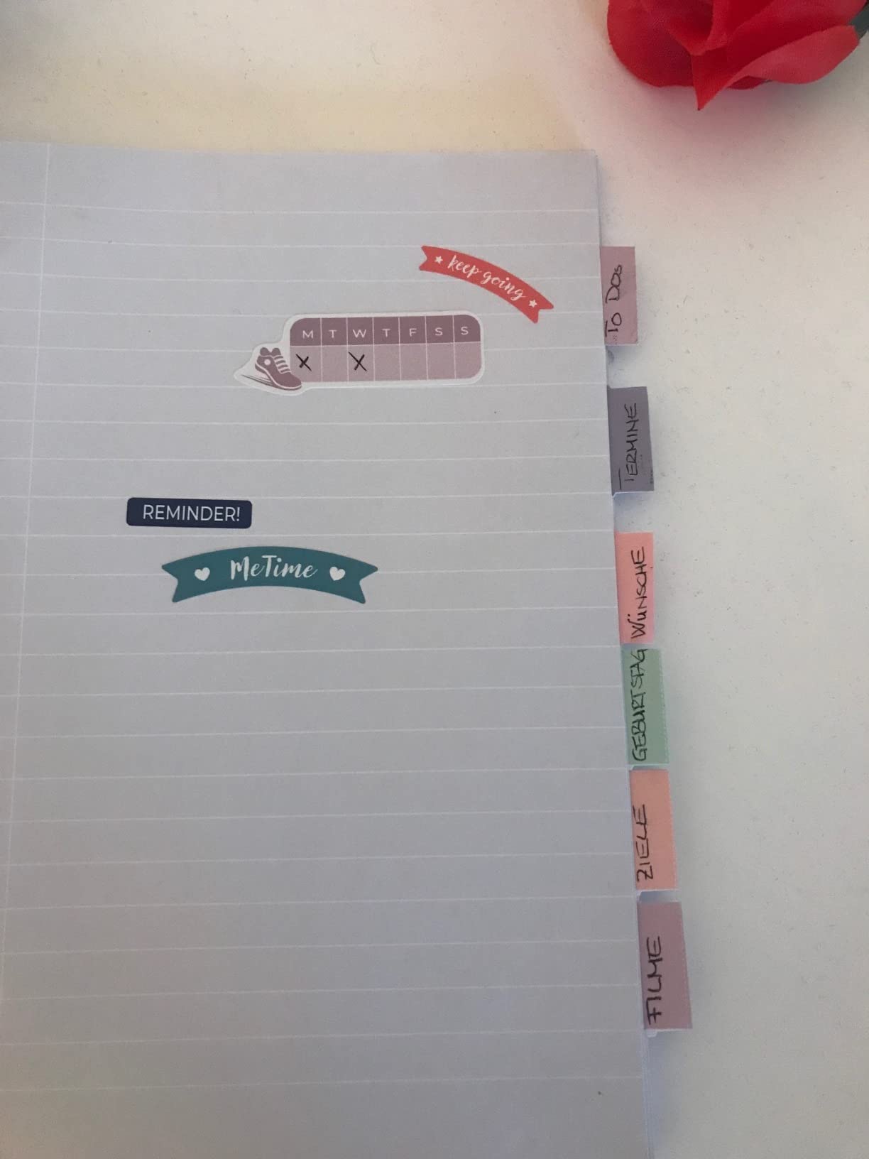 Praktisch für Kalender