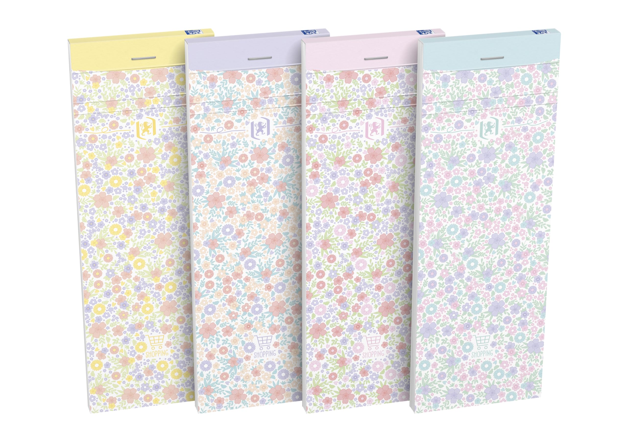 oxford-shopping-planer-floral-liniert-7-4-x-21-cm-10-st-ck image 1
