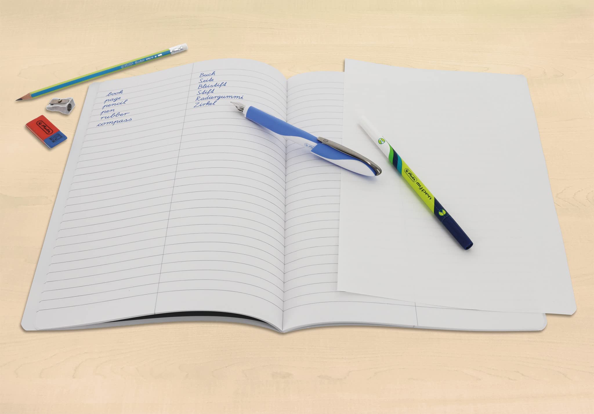 herlitz-x-book-vokabelheft-a4-lineatur-53-32-blatt-5-st-ck image 4