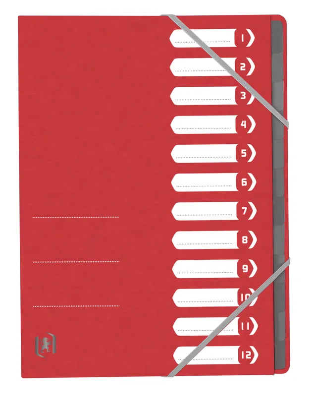 oxford-ordnungsmappe-a4-top-file-12-f-cher-rot-aus-karton-12-st-ck image 1
