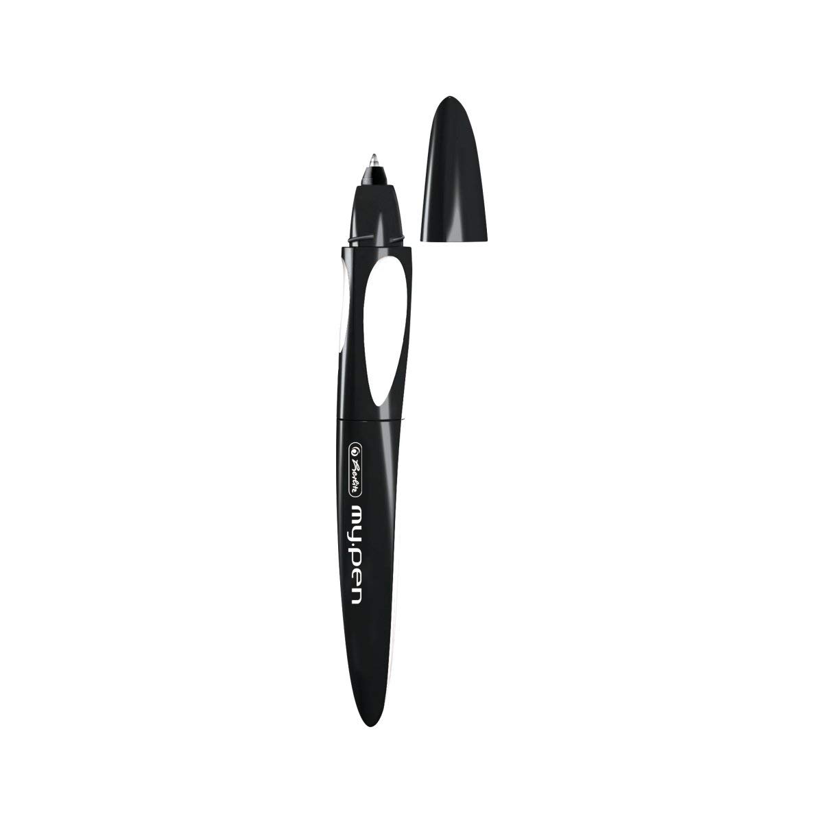 herlitz-my-pen-tintenroller-schwarz-wei-mit-2-patronen image 3