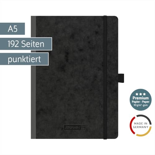 brunnen-kladde-fact-plus-a5-dotted-mit-gummizug image 7
