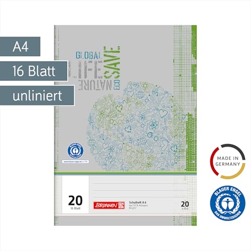 brunnen-recycling-schulheft-din-a4-lineatur-20-blanko-16-blatt image 6