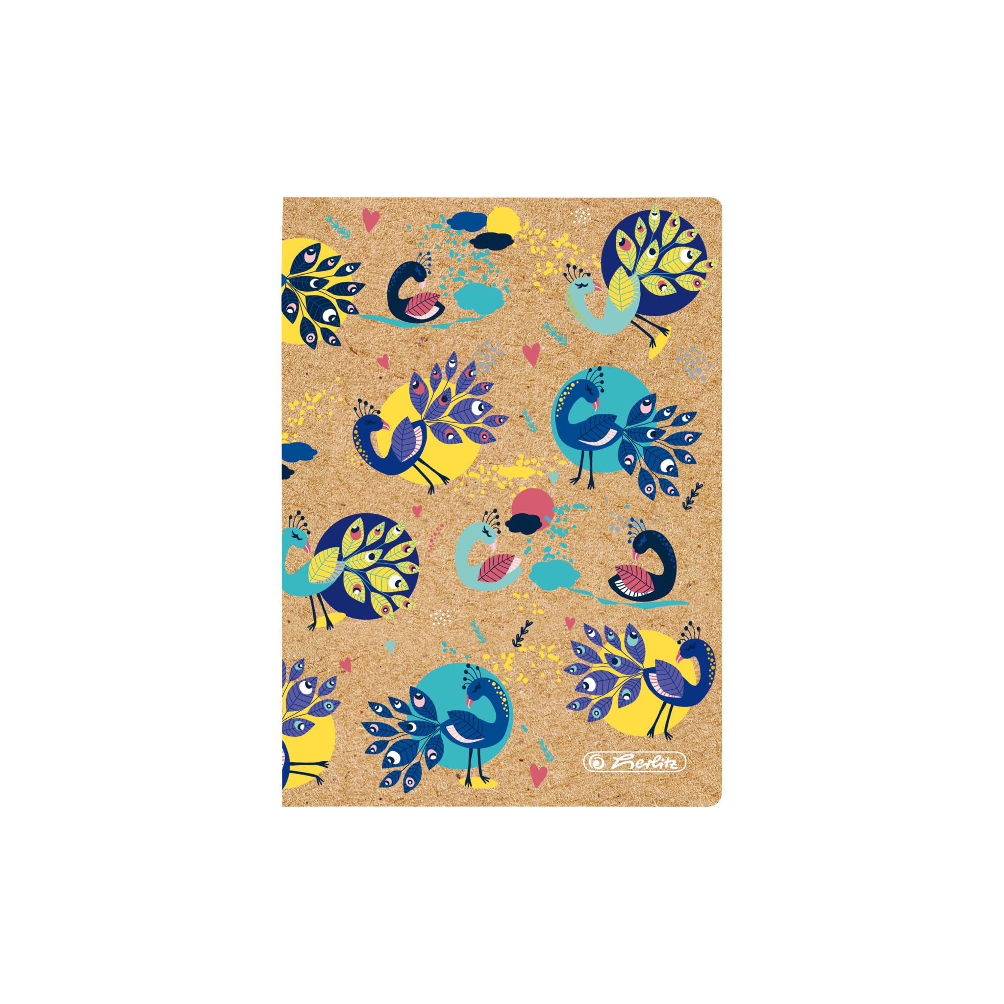 herlitz-notizbuch-a6-kariert-kraftpapier-cover-80-blatt-1-st-ck image 3