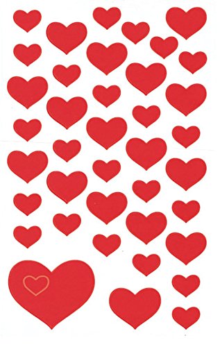 avery-zweckform-z-design-58222-herz-sticker-468-aufkleber-herzen-rot-aus-papier image 5