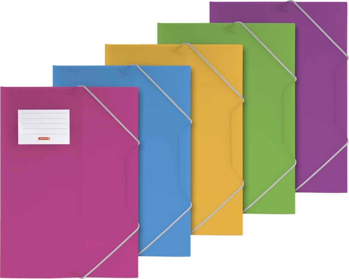 brunnen-fact-pp-sammelmappe-a4-pp-mit-gummizug-sortiert image 1