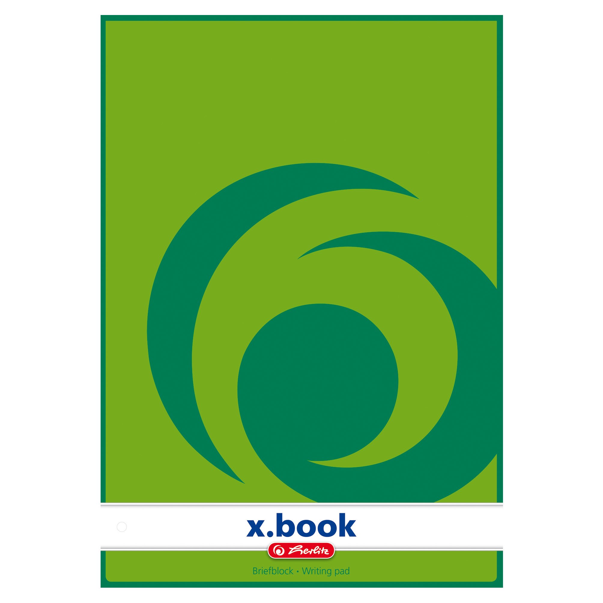 herlitz-x-book-briefblock-a4-blanko-100-blatt-ungelocht-5-st-ck image 1
